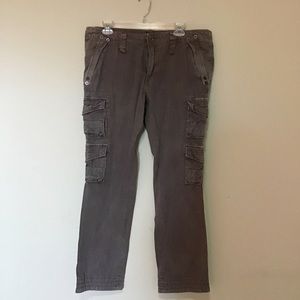 Grey Cargo Pants from Saks Fifth Avenue